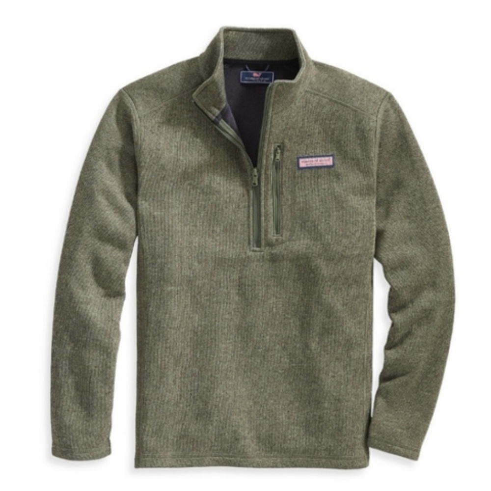 Vineyard Vines Mountain Fleece 1/2-Zip Pullover Medium